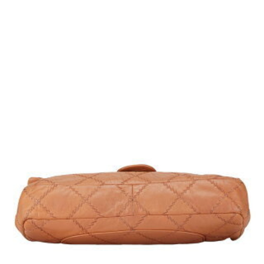 CHANEL Ultra Stitch Chain Shoulder Bag Semi Shoulder Beige - Picture 5 of 10